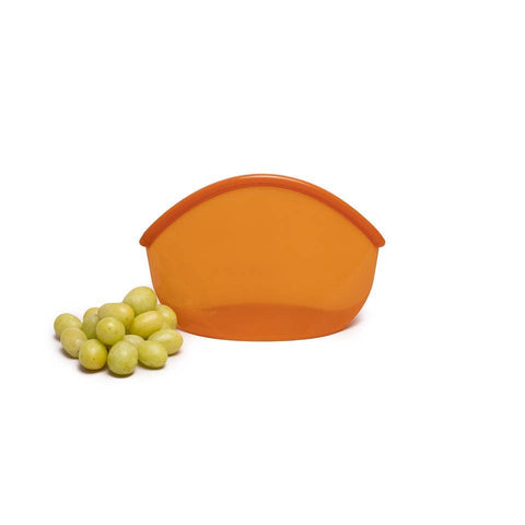 Reusable Silicone Storage Bag – Amber (900ml)