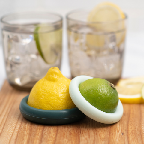 Reusable Silicone Citrus Savers – Forest Mint
