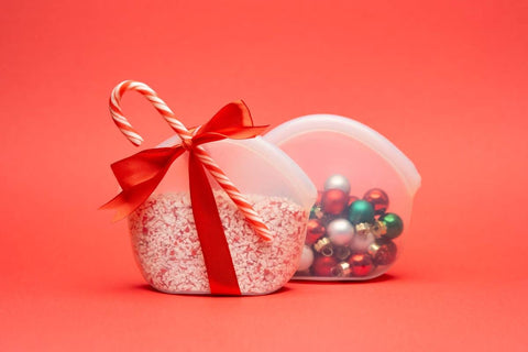 Reusable Silicone Storage Bag – Clear (400ml)