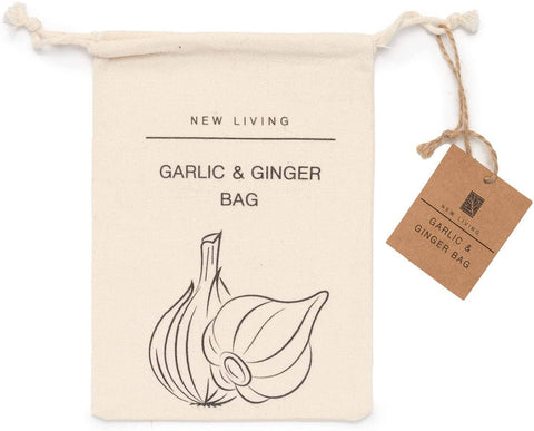 Linen Cotton Garlic & Ginger Bag