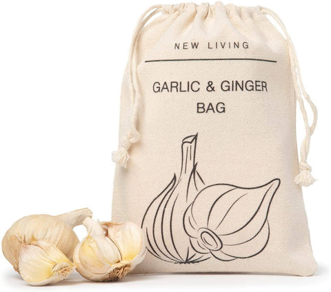 Linen Cotton Garlic & Ginger Bag