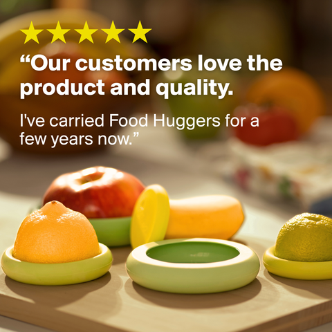 Reusable Silicone Food Savers – Sage Green (Set of 5)
