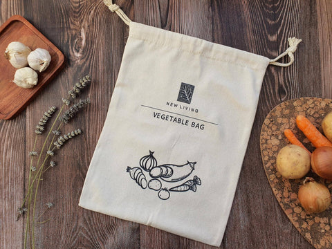 Linen Cotton Vegetable Bag