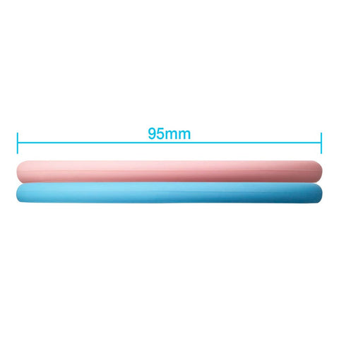 MOOPOPS Pack of 2 Large Pastel Silicone Pot Tops