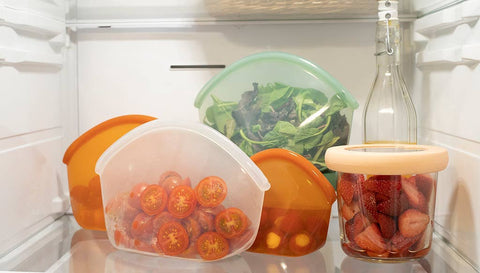 Reusable Silicone Storage Bag – Clear (400ml)