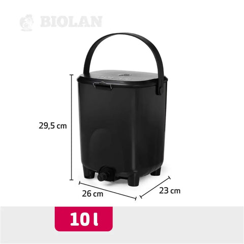 Biolan Bokashi Bin with 1kg Bokashi