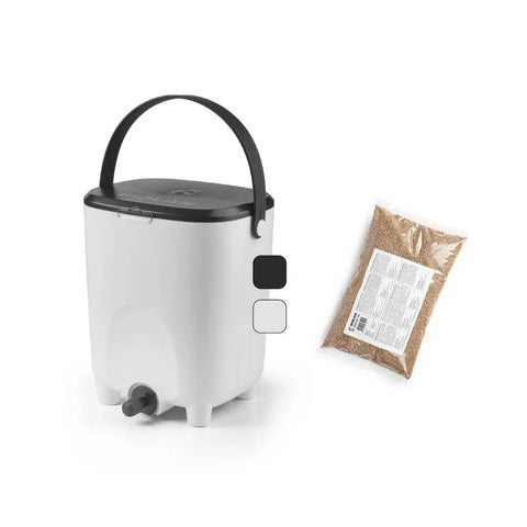 Biolan Bokashi Bin with 1kg Bokashi
