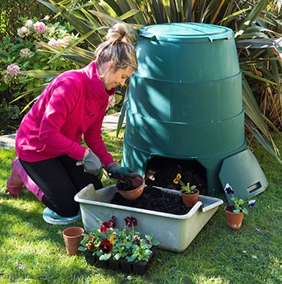 Food waste composting