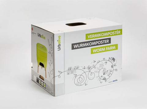 Urbalive Worm Farm with Starter Kit