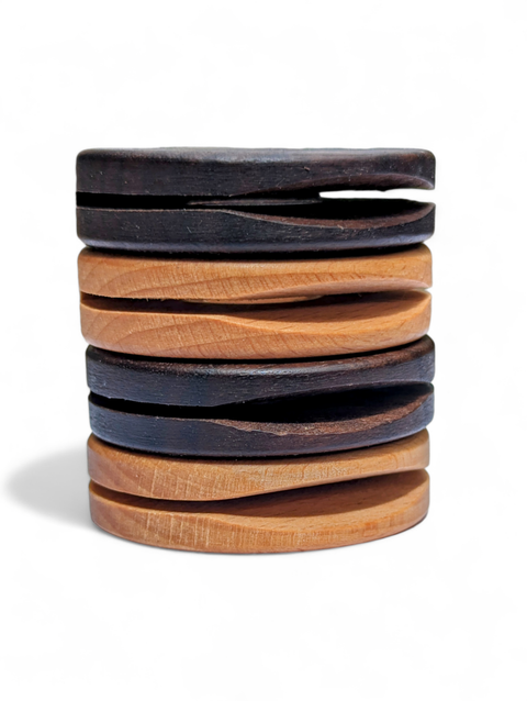 Wooden Doughnut Food Packaging Sealing Clips