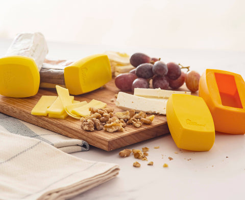 Reusable Silicone Cheese Savers (Set of 4)