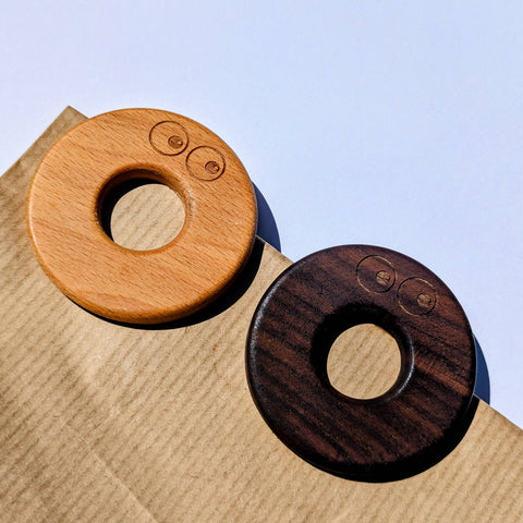Wooden Doughnut Food Packaging Sealing Clips