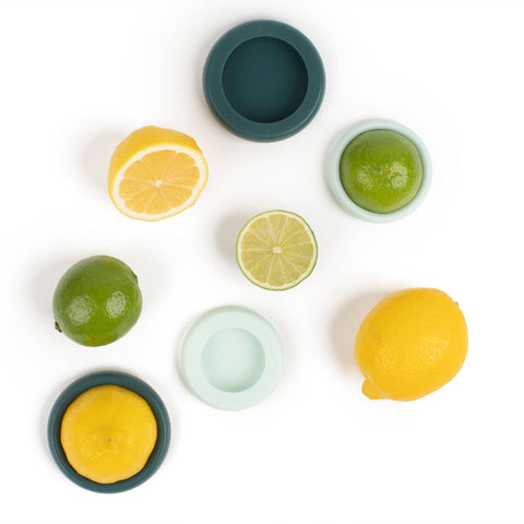 Reusable Silicone Citrus Savers – Forest Mint