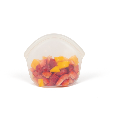 Reusable Silicone Storage Bag – Clear (400ml)
