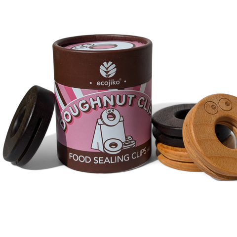 Wooden Doughnut Food Packaging Sealing Clips